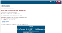 Desktop Screenshot of jadmin.cognitive.com
